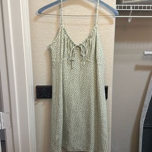 American eagle green dress in the size large